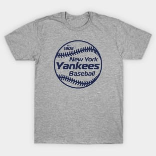 Yankees 80s Retro Ball T-Shirt